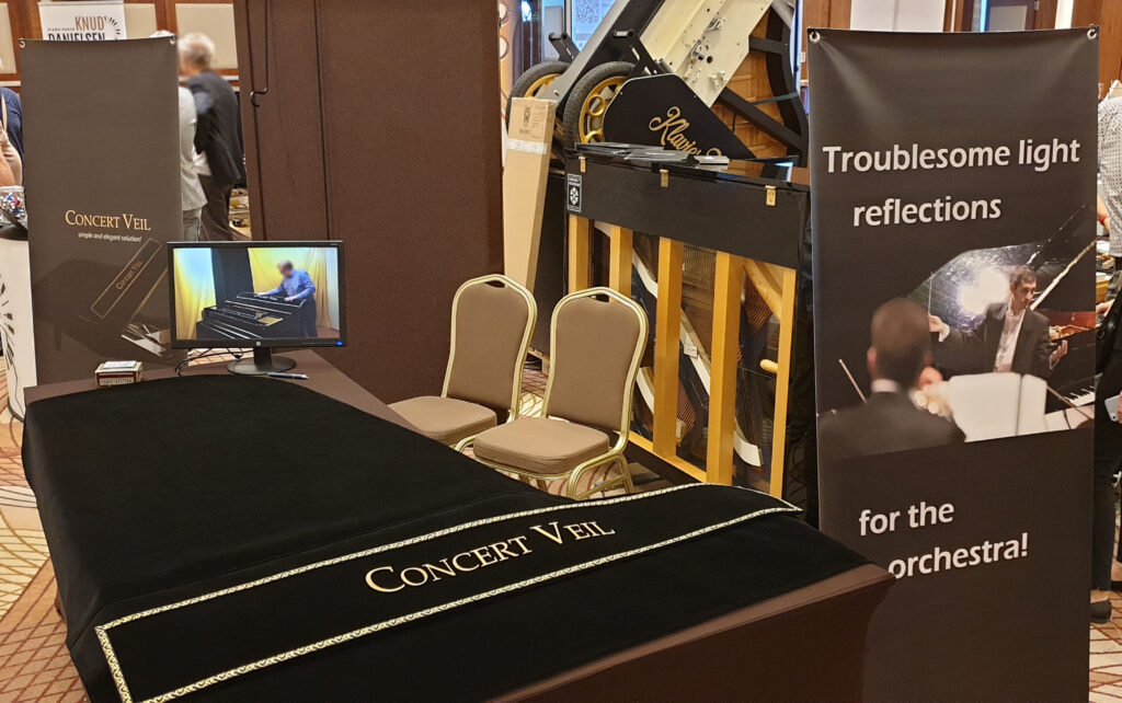 Photo from a piano exhibition in Warsaw